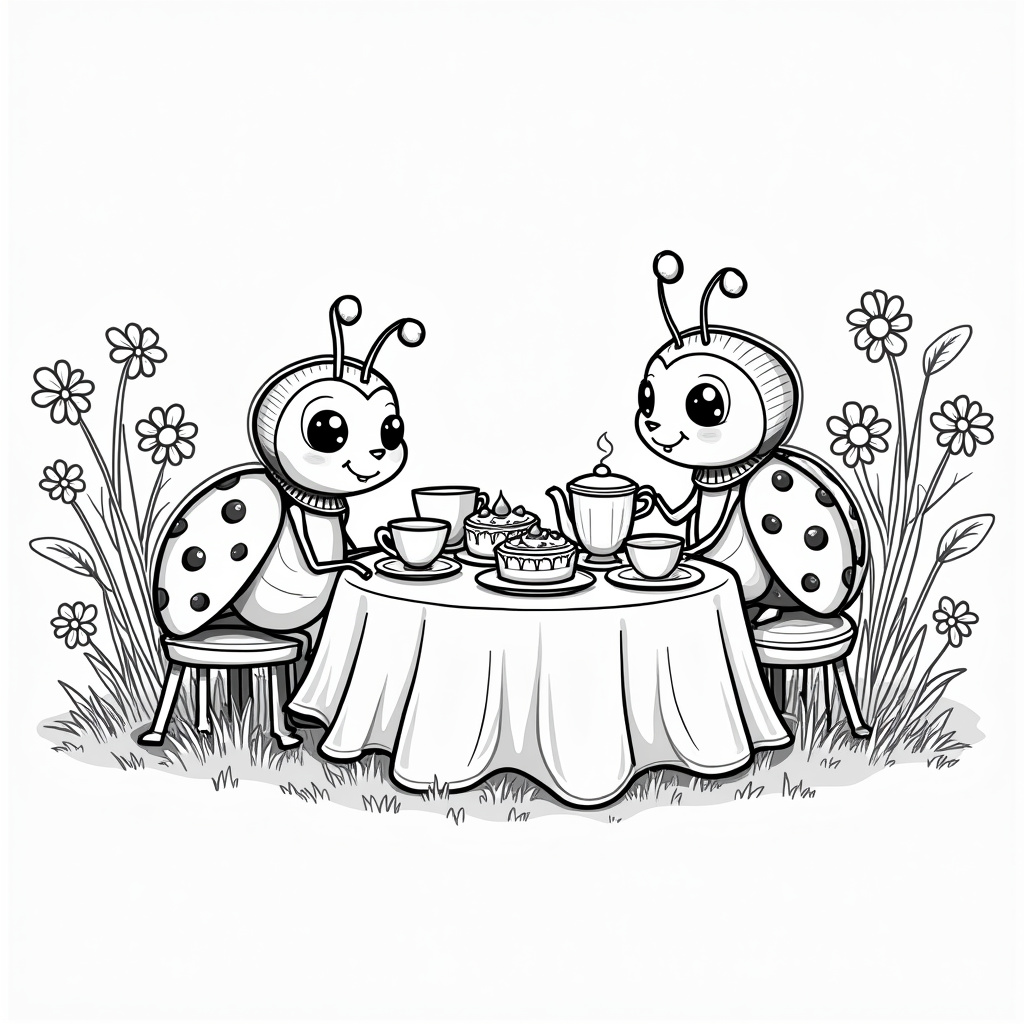 Ladybug Coloring Pages - Page 4