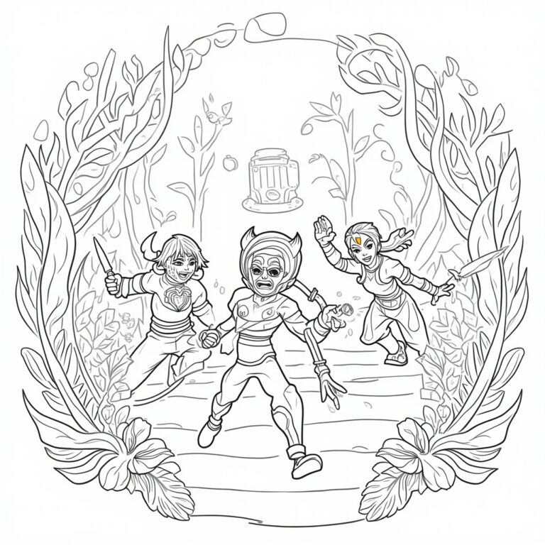 League Of Legends Coloring Pages - Page 1