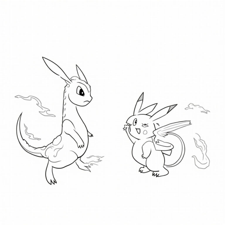 Legendary Pokemon Coloring Pages - Page 1