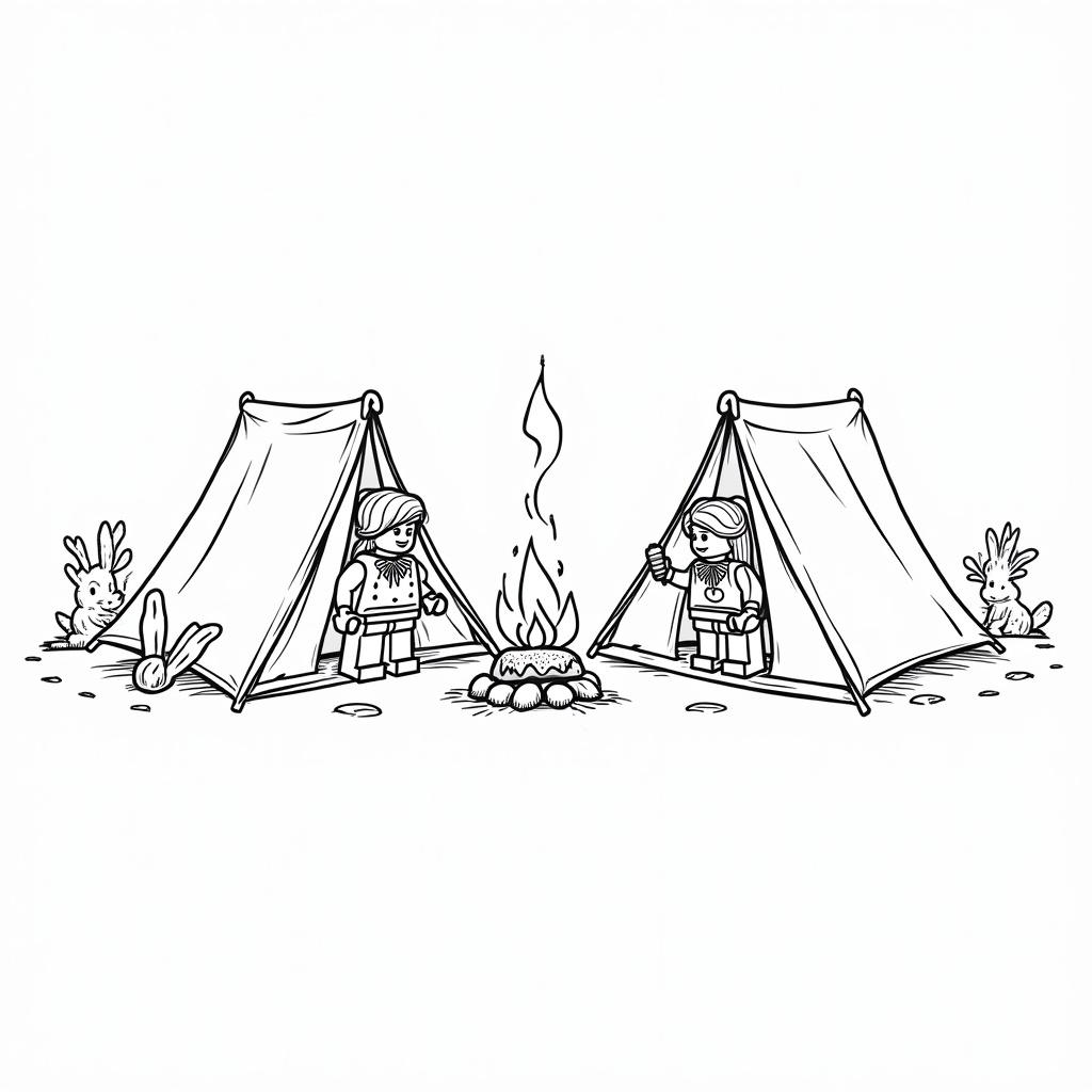 Lego Friends Coloring Pages - Page 3