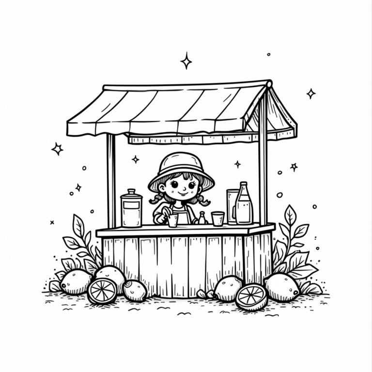 Lemon Coloring Pages - Page 1