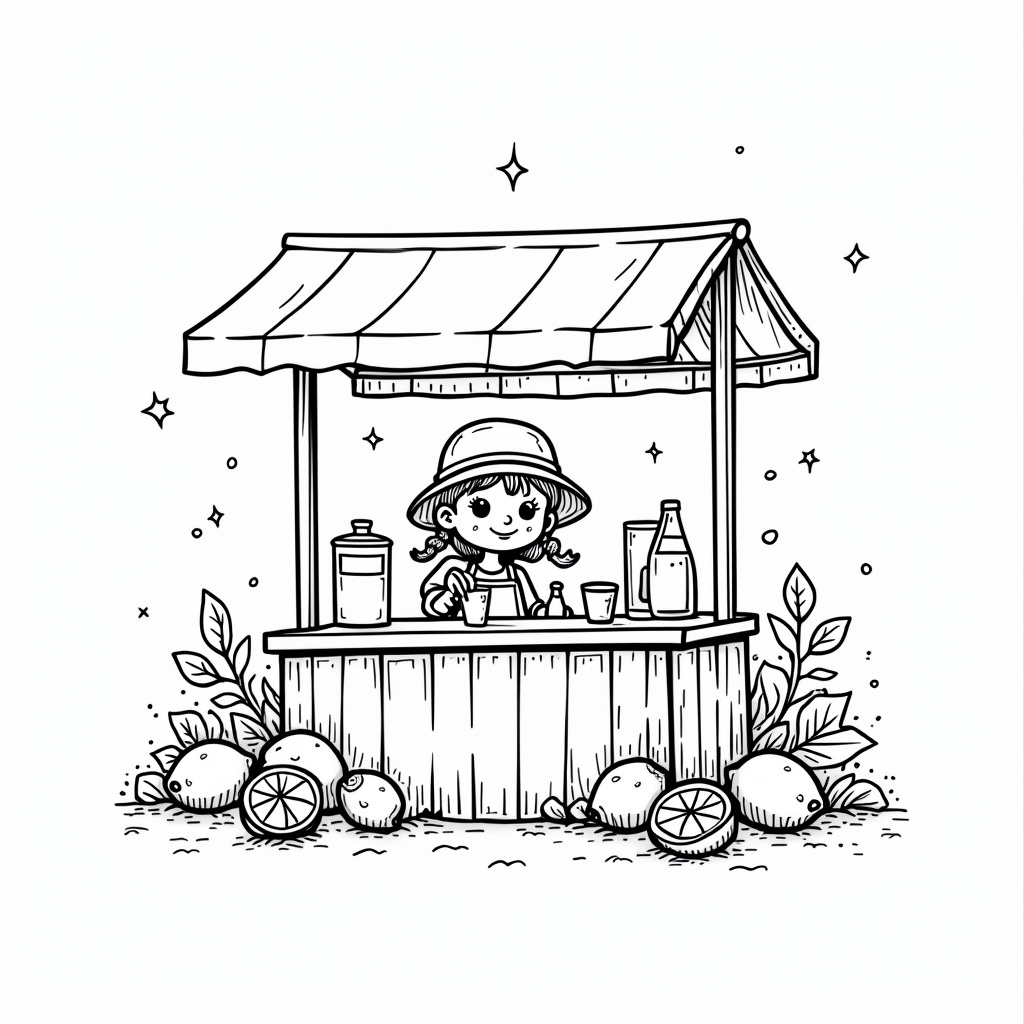Lemon Coloring Pages - Page 1