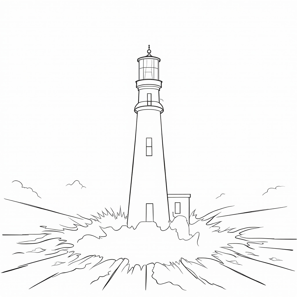 Lighthouse Coloring Pages - Page 3