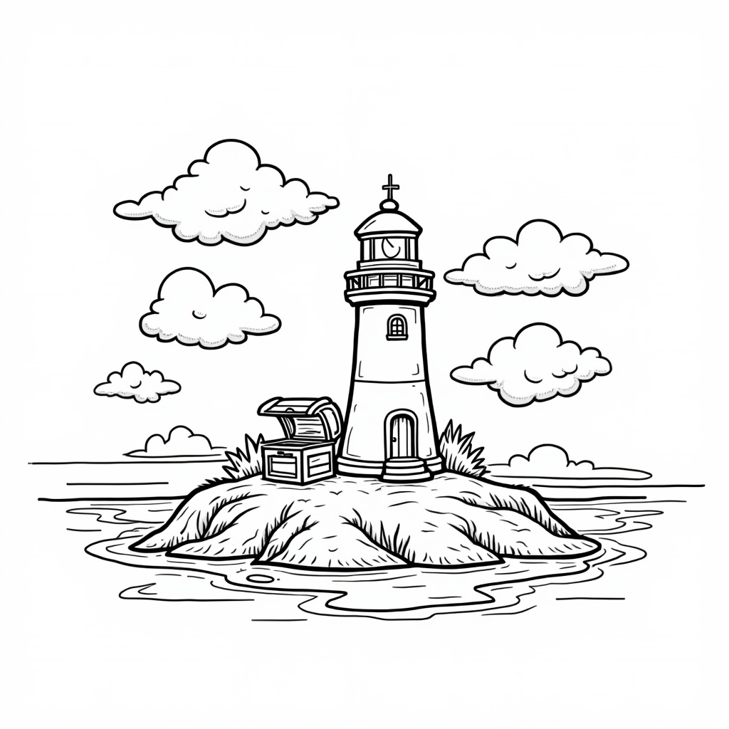 Lighthouse Coloring Pages - Page 5