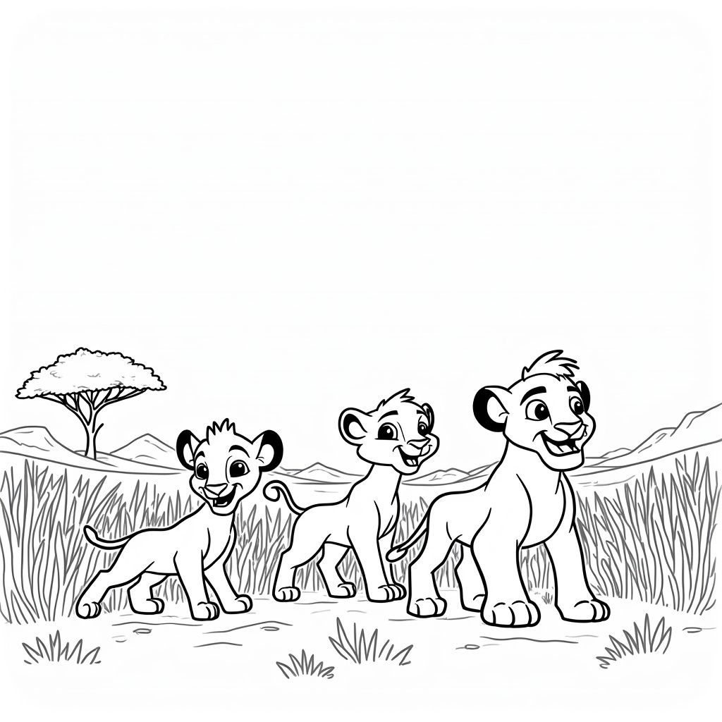 Lion Guard Coloring Pages - Page 3