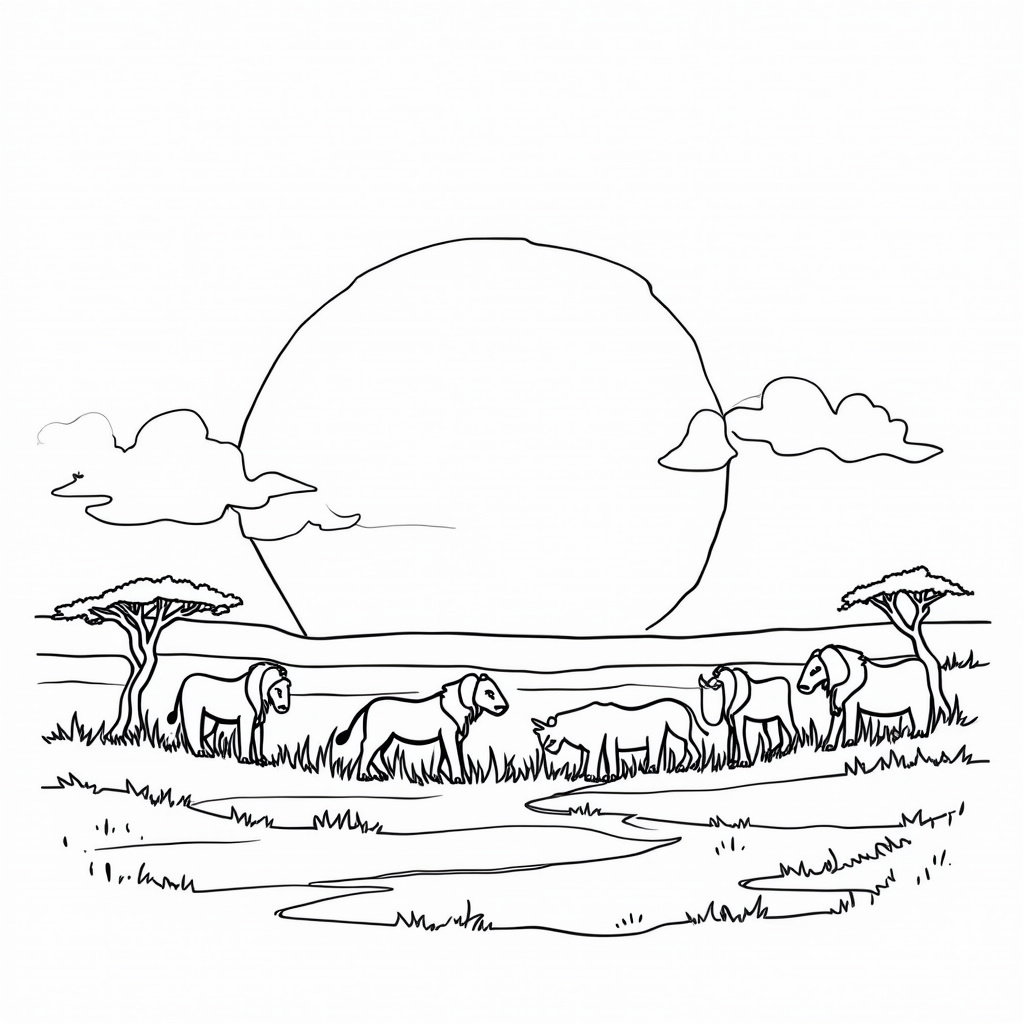 Lion King Coloring Pages - Page 5