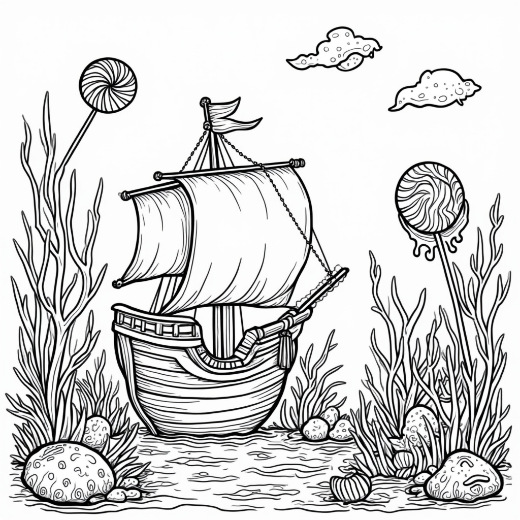Lollipop Coloring Pages - Page 5