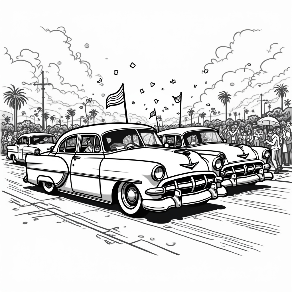 Lowrider Coloring Pages - Page 2