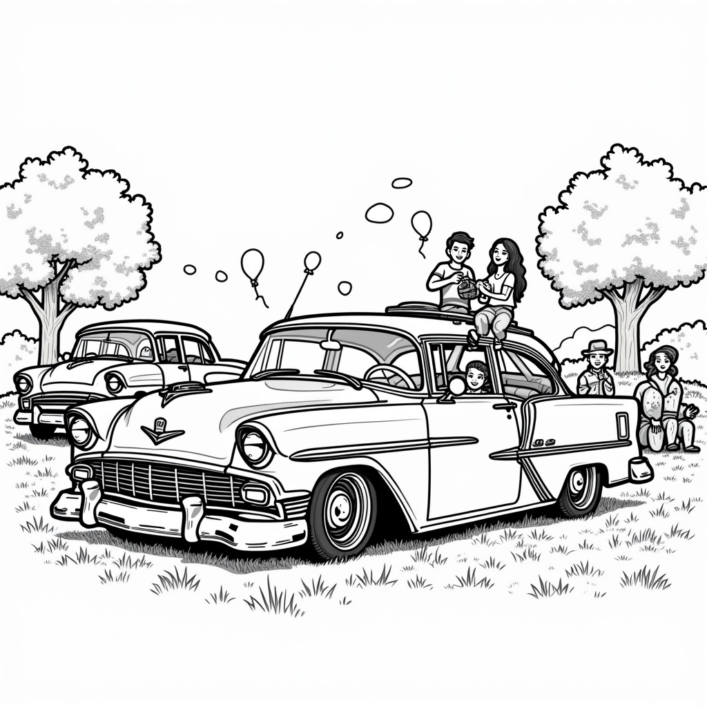 Lowrider Coloring Pages - Page 5