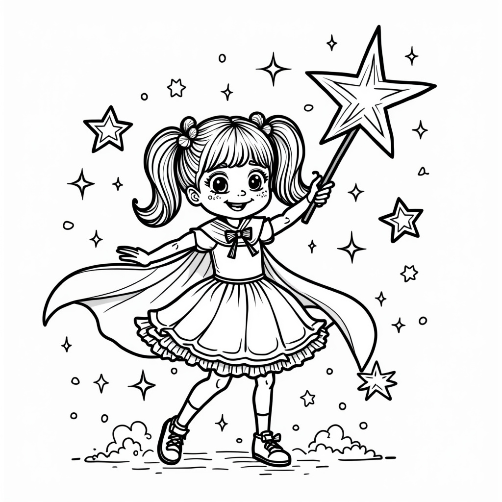 Manga Coloring Pages - Page 1