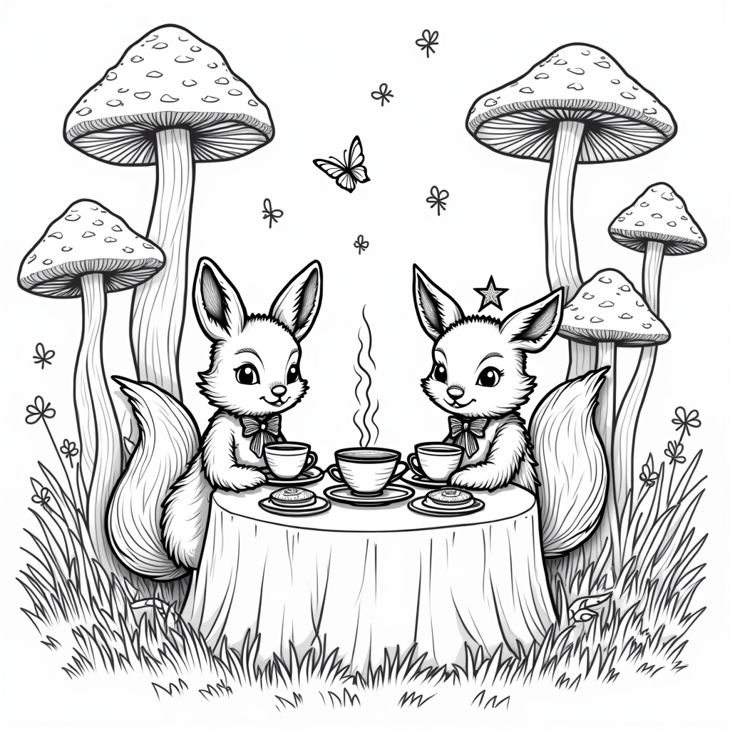 Manga Coloring Pages - Page 4