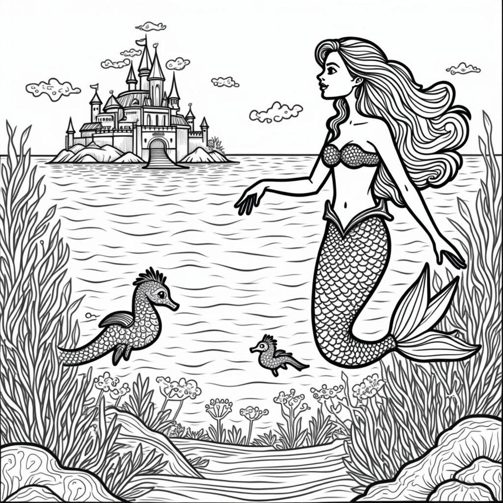 Manga Coloring Pages - Page 5
