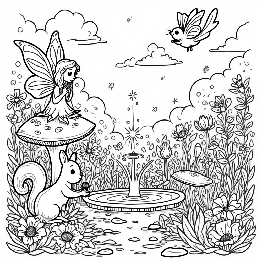 March Coloring Pages - Page 1