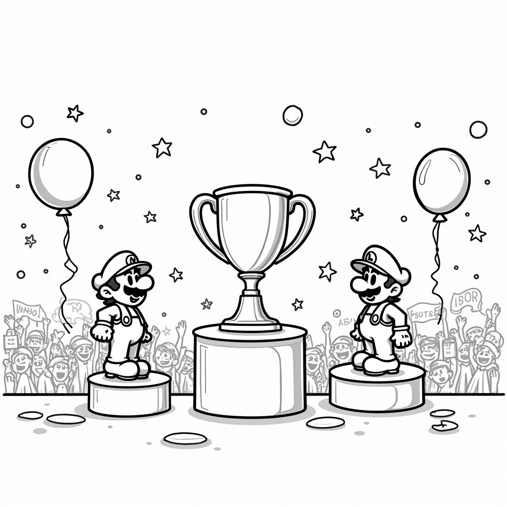 Mario Kart Coloring Pages - Page 5