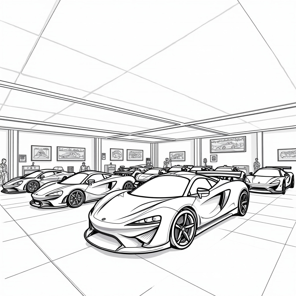 McLaren Coloring Pages - Page 2