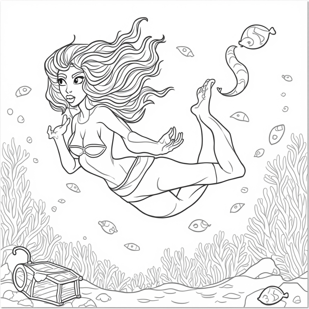 Medusa Coloring Pages - Page 2