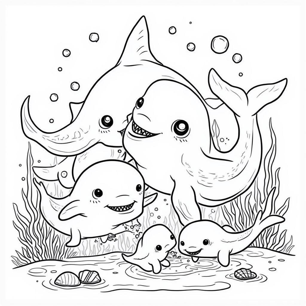 Megalodon Coloring Pages - Page 2