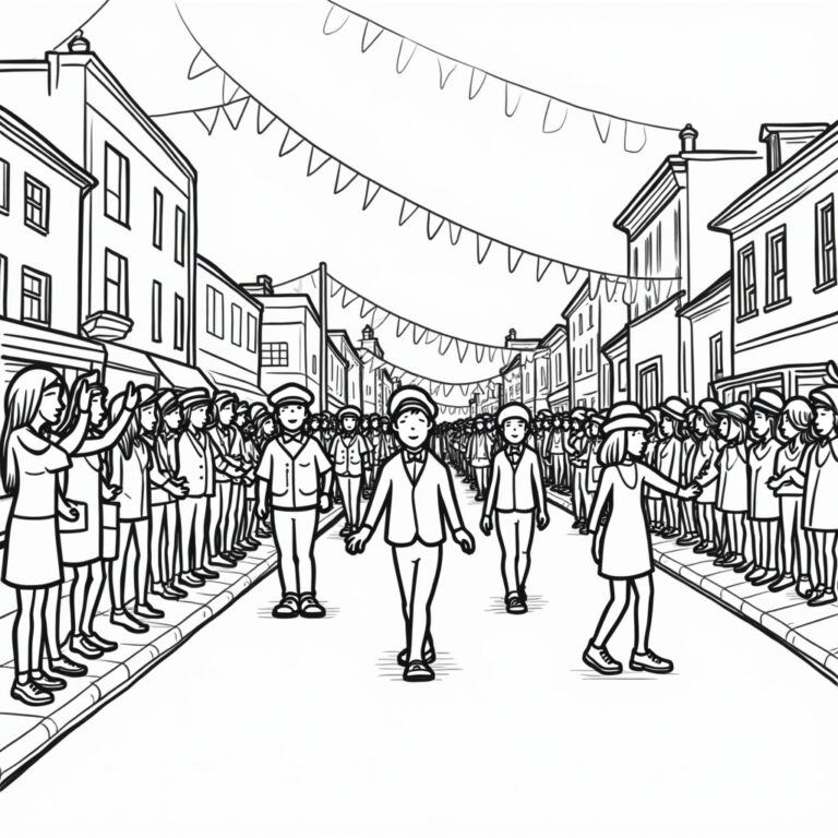 Memorial Day Coloring Pages - Page 1