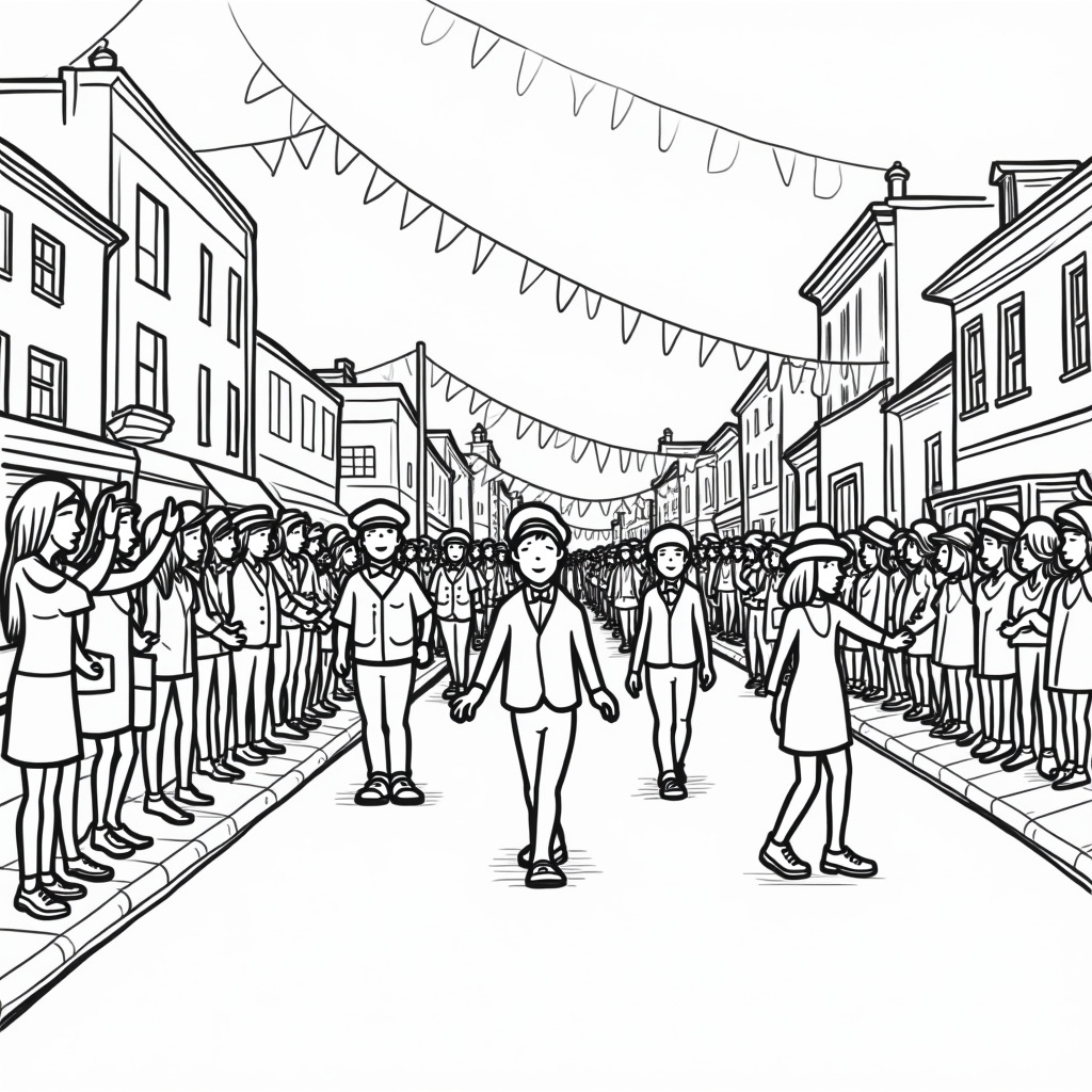 Memorial Day Coloring Pages - Page 1