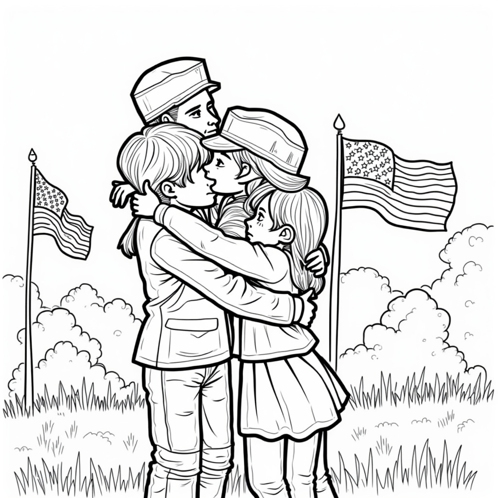 Memorial Day Coloring Pages - Page 5