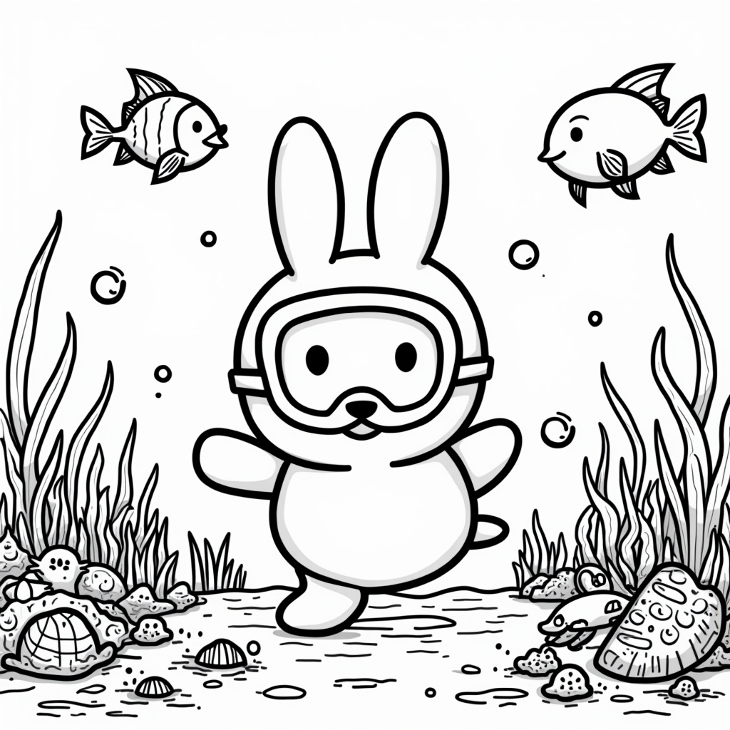 Miffy Coloring Pages - Page 3