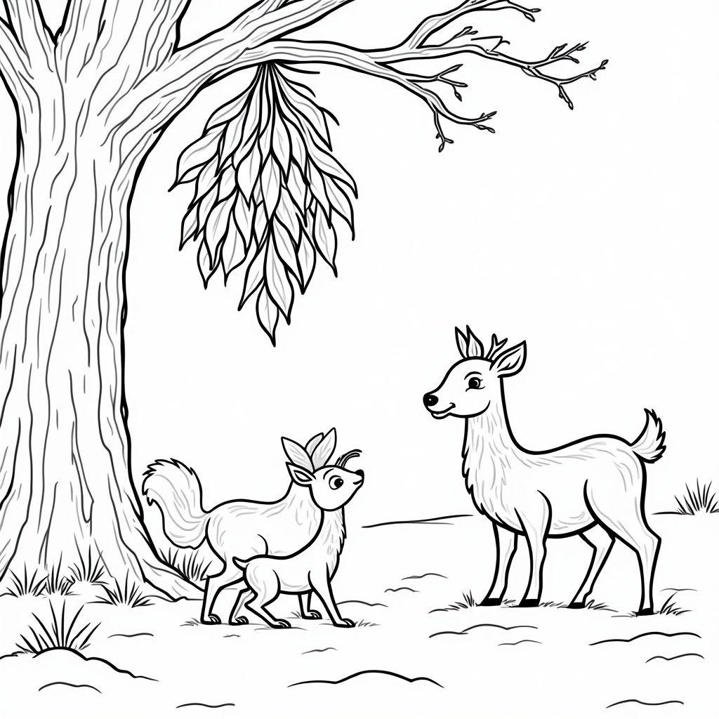 Mistletoe Coloring Pages - Page 2