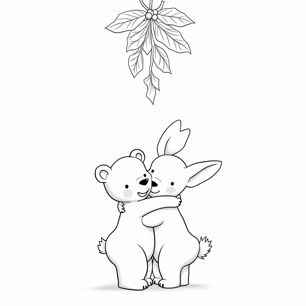 Mistletoe Coloring Pages - Page 3