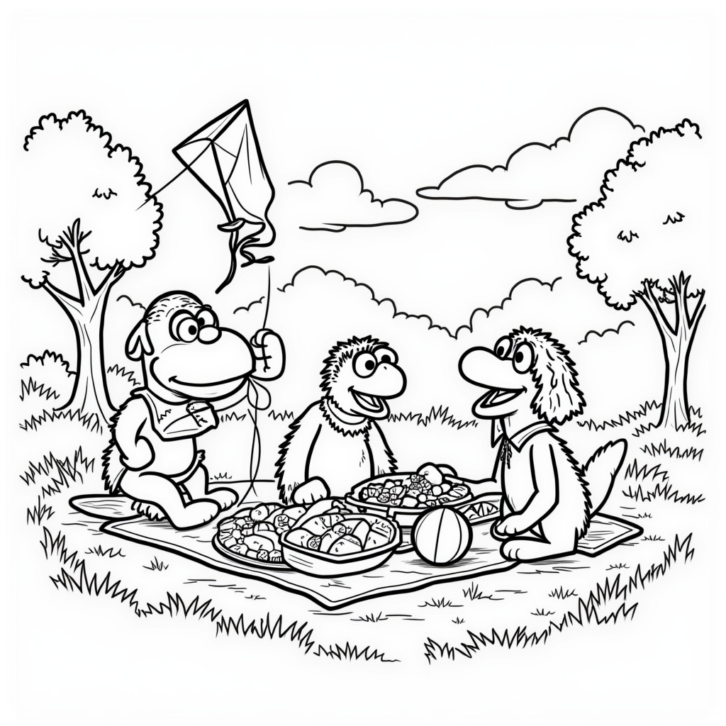 Muppets Coloring Pages - Page 2
