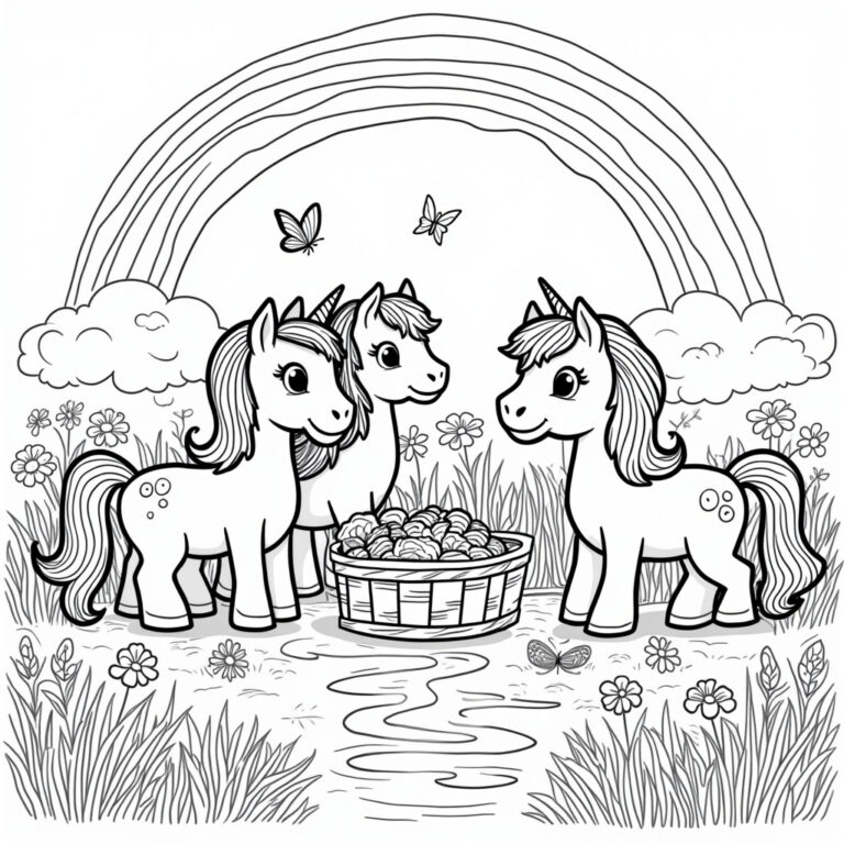 My Little Pony Coloring Pages - Page 1