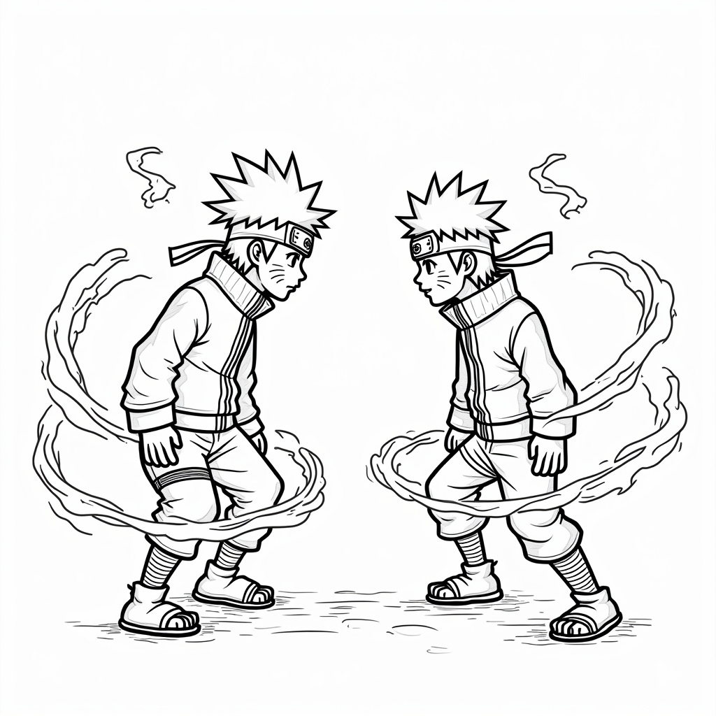 Naruto Coloring Pages - Page 1