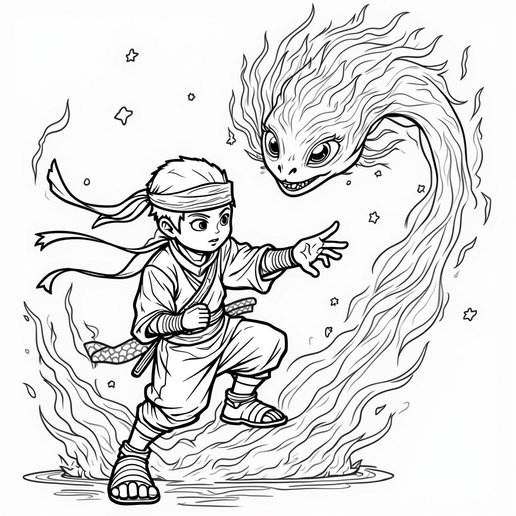 Naruto Coloring Pages - Page 3