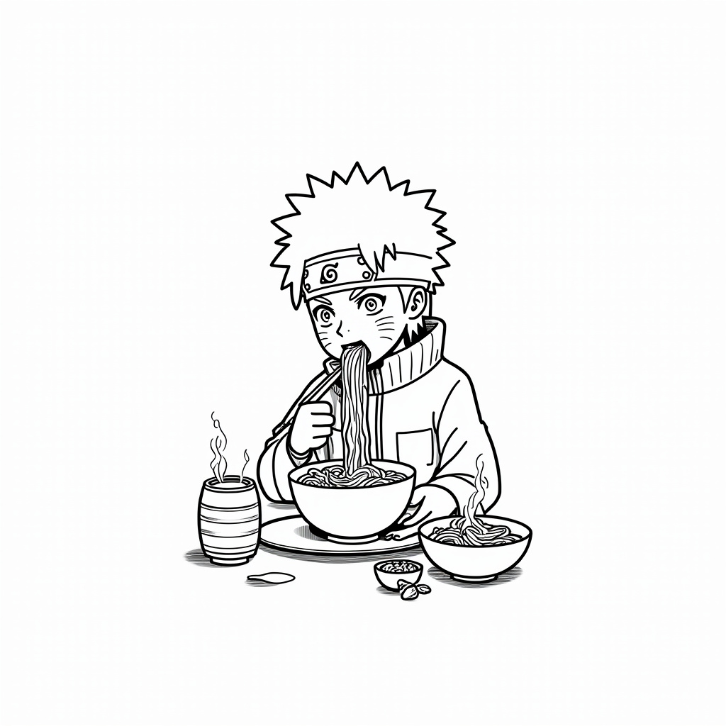 Naruto Coloring Pages - Page 4