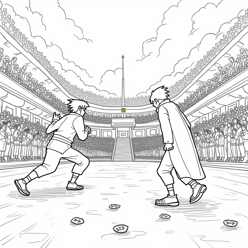 Naruto Coloring Pages - Page 5