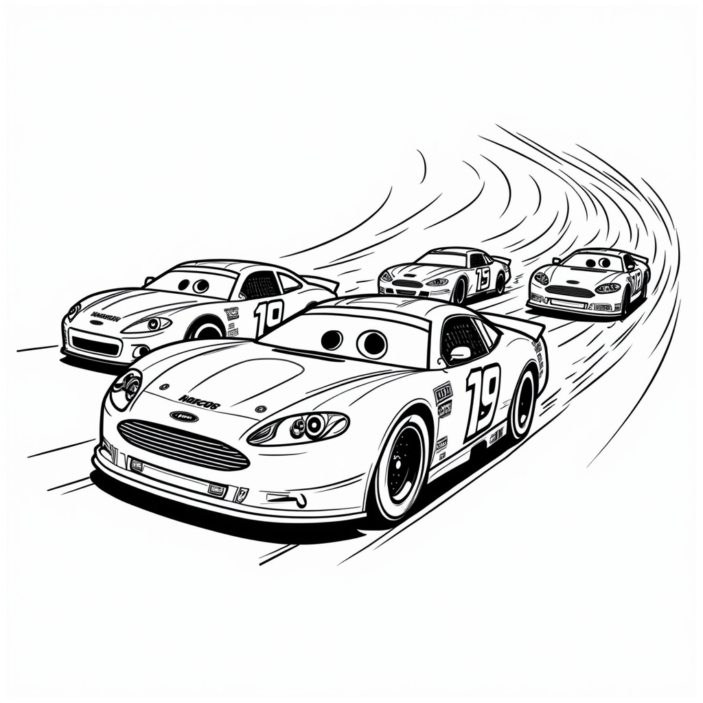 NASCAR Coloring Pages - Page 3