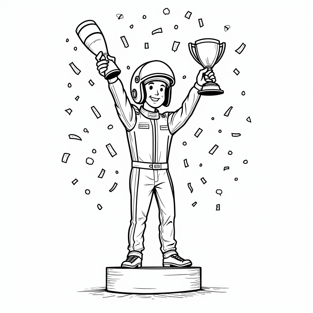 NASCAR Coloring Pages - Page 4