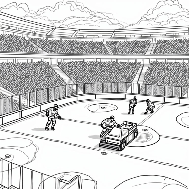 NHL And Hockey Coloring Pages - Page 1