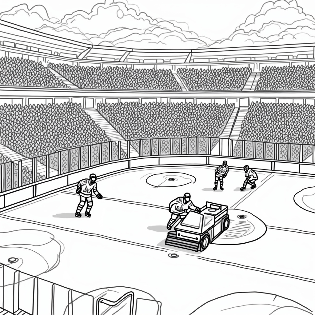 NHL And Hockey Coloring Pages - Page 1