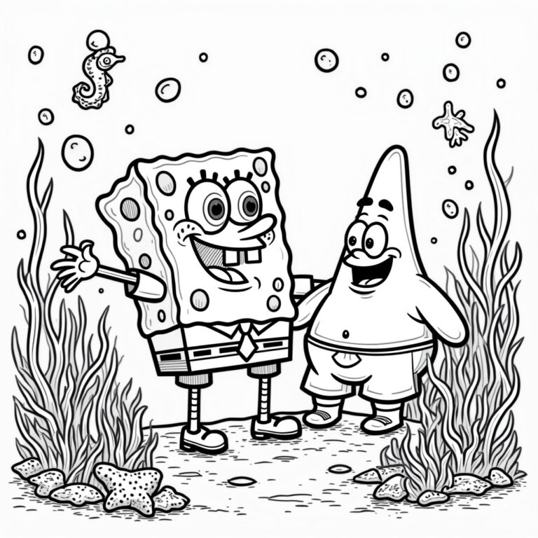 Nickelodeon Coloring Pages - Page 1