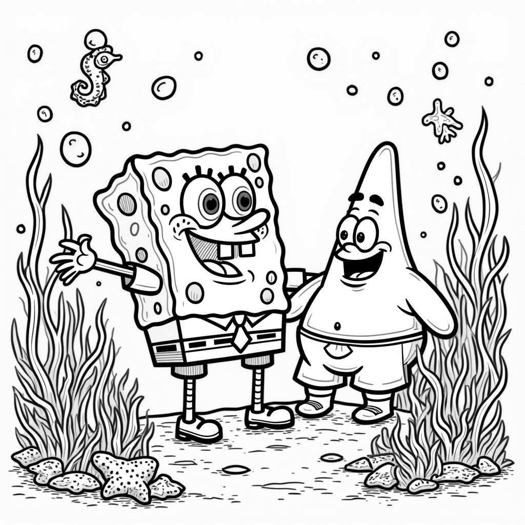 Nickelodeon Coloring Pages - Page 1