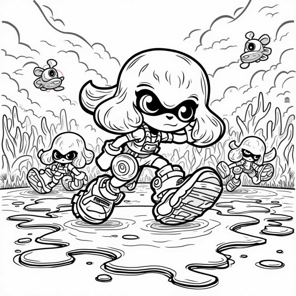 Nintendo Coloring Pages - Page 5