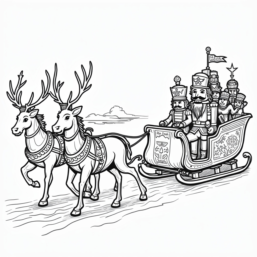 Nutcracker Coloring Pages - Page 4