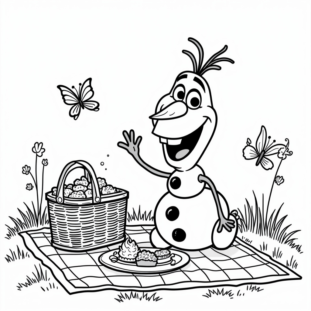 Olaf Coloring Pages - Page 3
