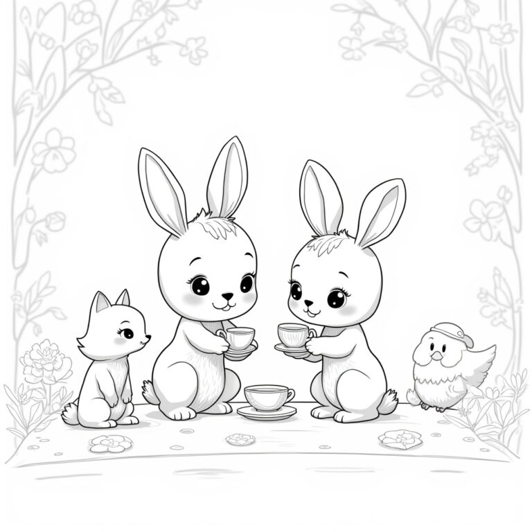Palace Pets Coloring Pages - Page 1