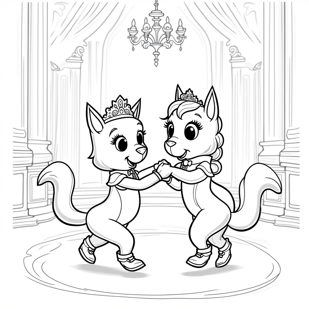 Palace Pets Coloring Pages - Page 2