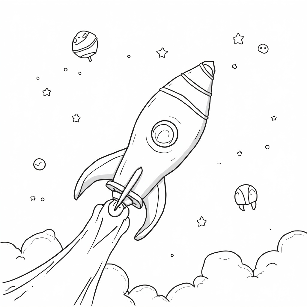 Pancake Coloring Pages - Page 4