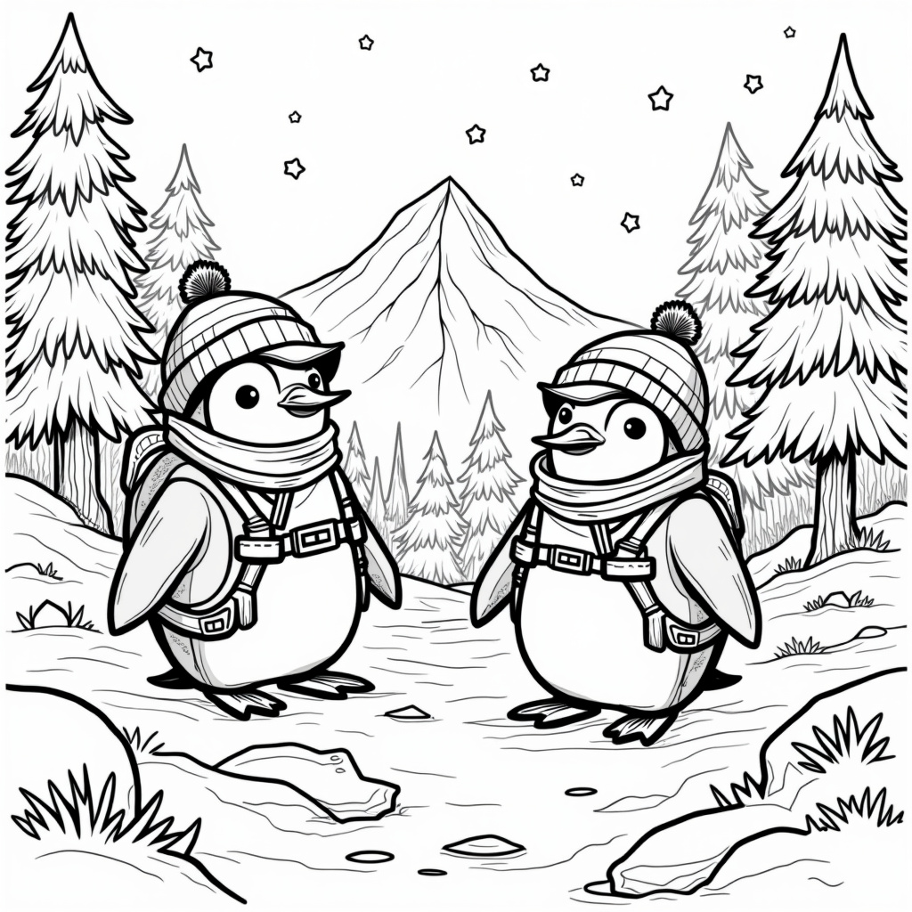 Penguin Coloring Pages - Page 5