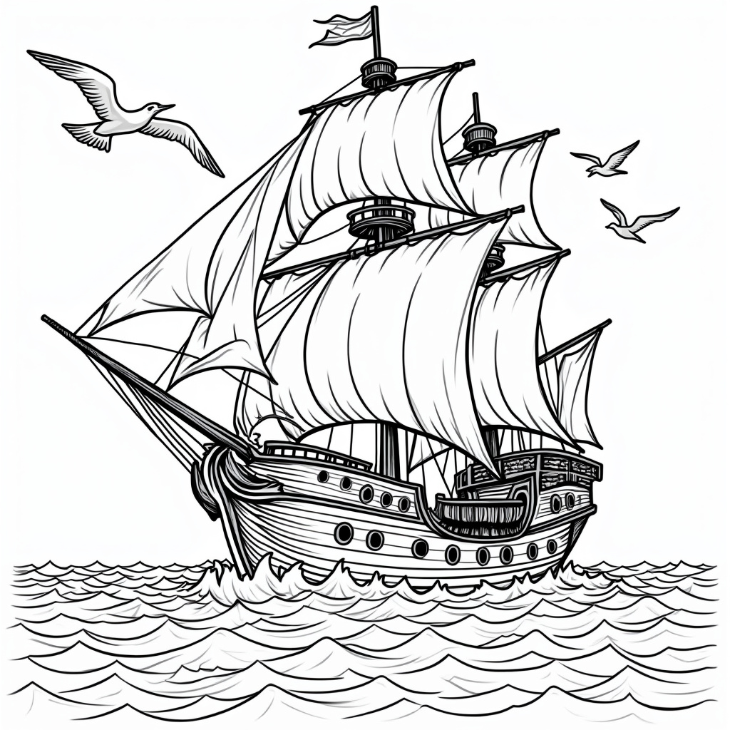 Peter Pan Coloring Pages - Page 3