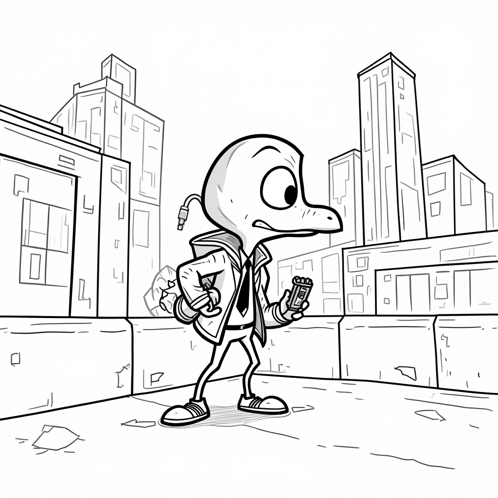 Phineas And Ferb Coloring Pages - Page 2
