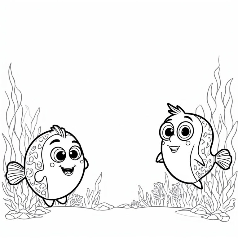Pinkfong Coloring Pages - Page 1
