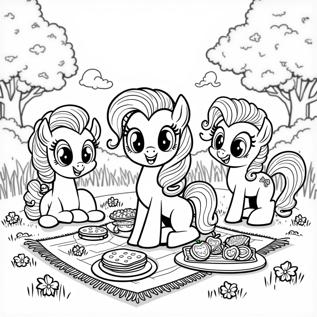 Pinkie Pie Coloring Pages - Page 3